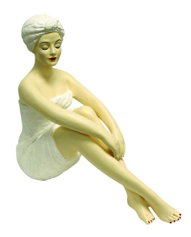 Large Bathing Beauty Spa Girl with Knees Up - The Ritzy Gift