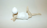 Bathing Beauty Figurine Mini Shelf Sitter Spa Girl With Towel & Turban - The Ritzy Gift