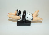 Ester Bather Bathing Beauty Figure Figurine Black & White Suit Inner Tube Mini - The Ritzy Gift