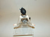 Bathing Beauty Figurine Figure Shelf Sitter Black & White Zebra Art Deco Mini - The Ritzy Gift
